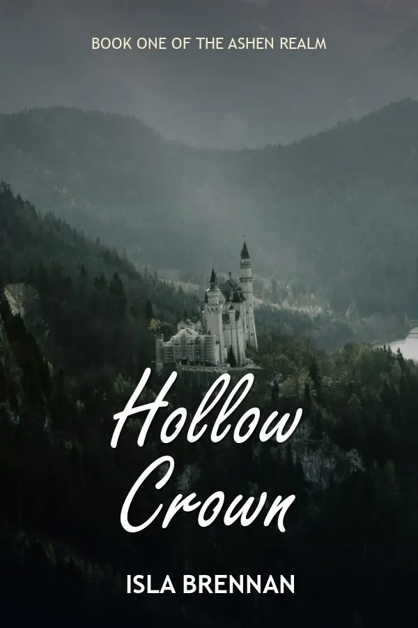 Hollow Crown by Isla Brennan, book cover design
