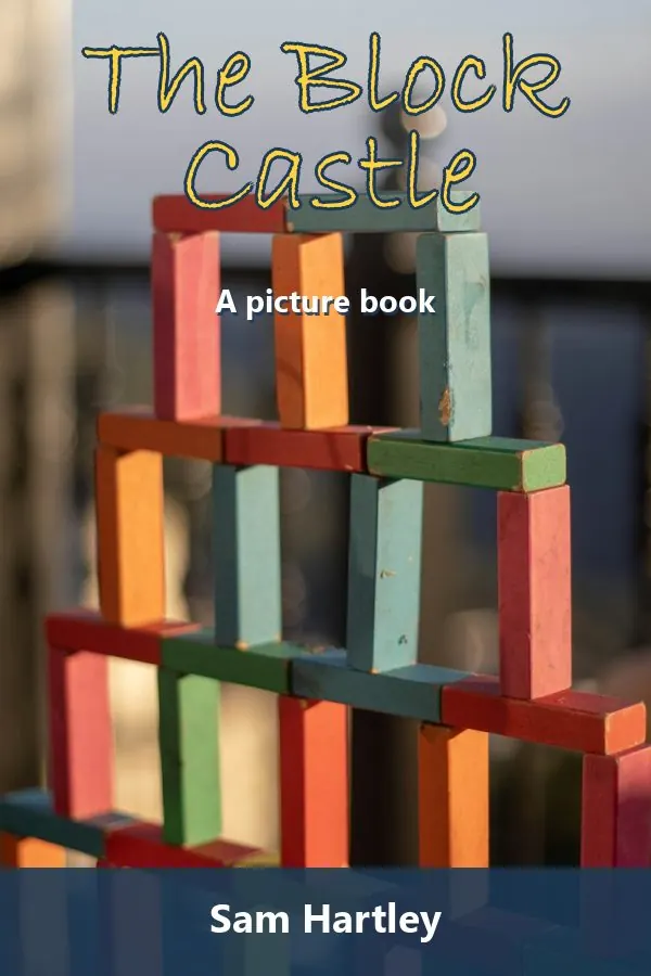 The Block Castle by Sam Hartley, book cover design