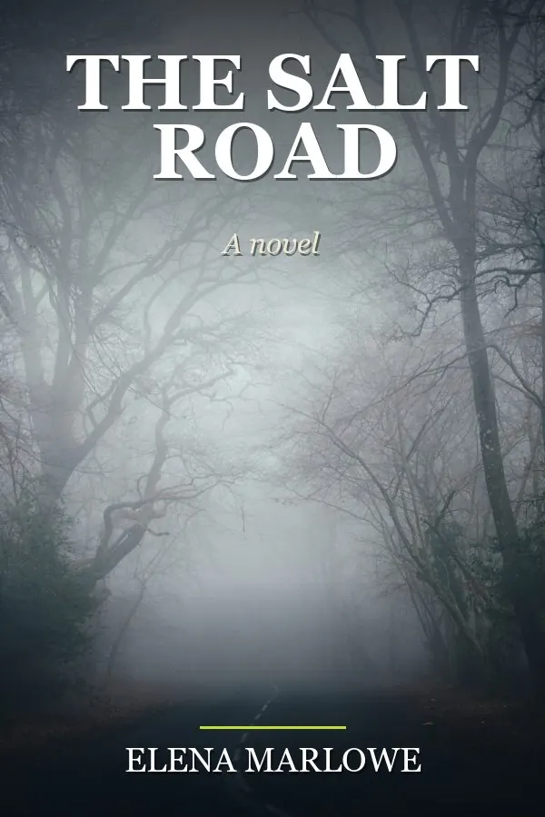 The Salt Road by Elena Marlowe, book cover design